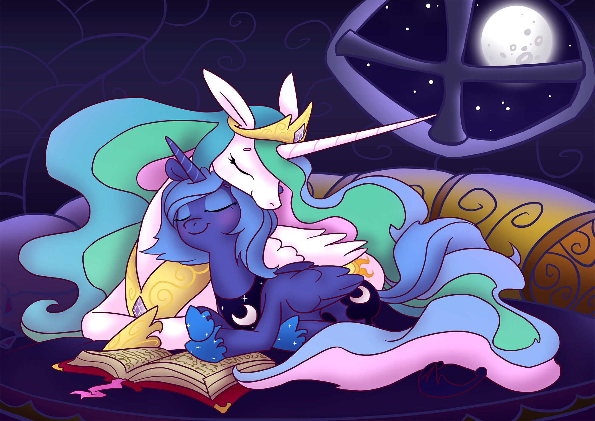 Celestia and Luna by Equestria-Prevails