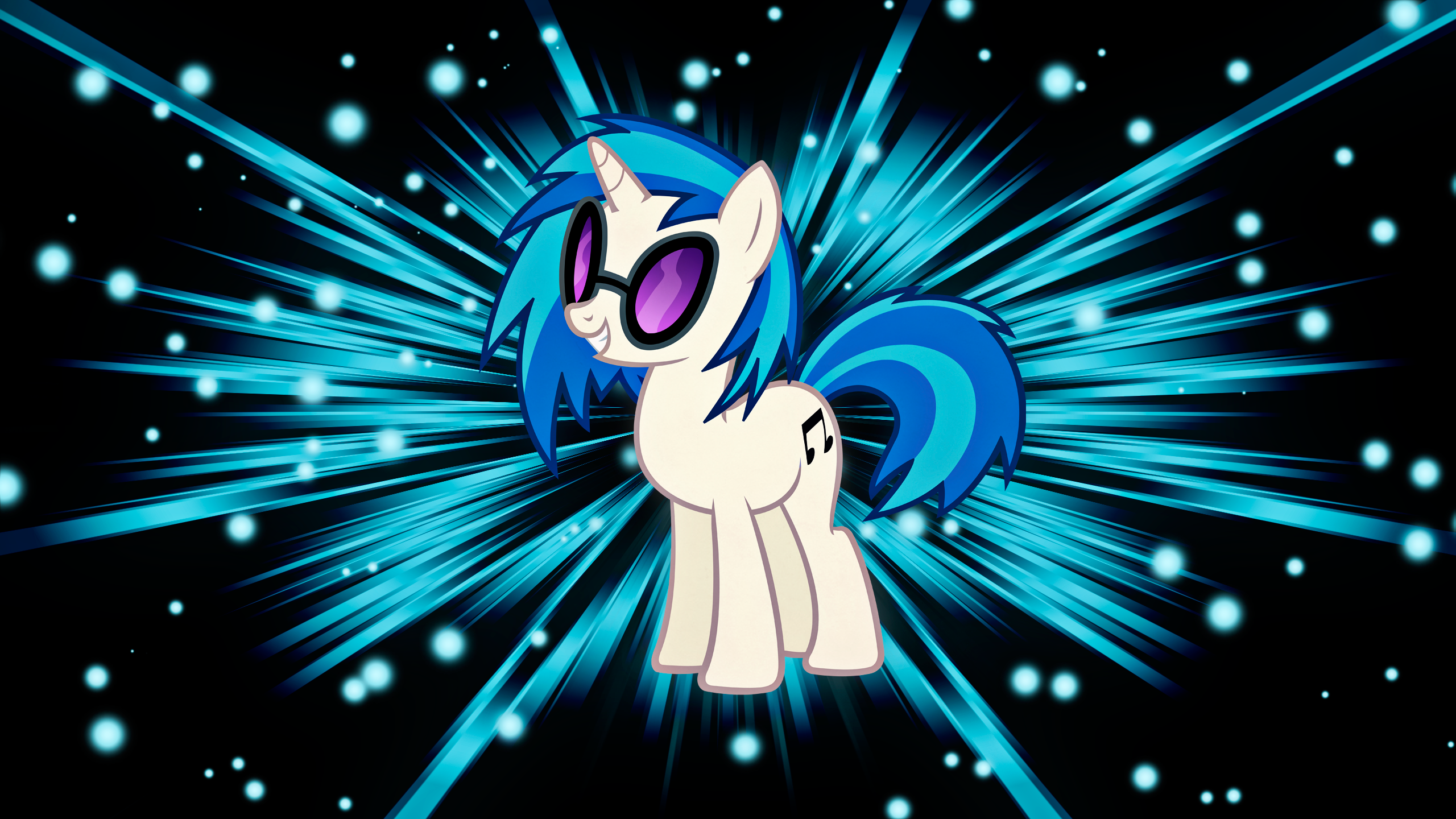 Vinyl Scratch Wallpaper by alanfernandoflores01 and MisterLolrus