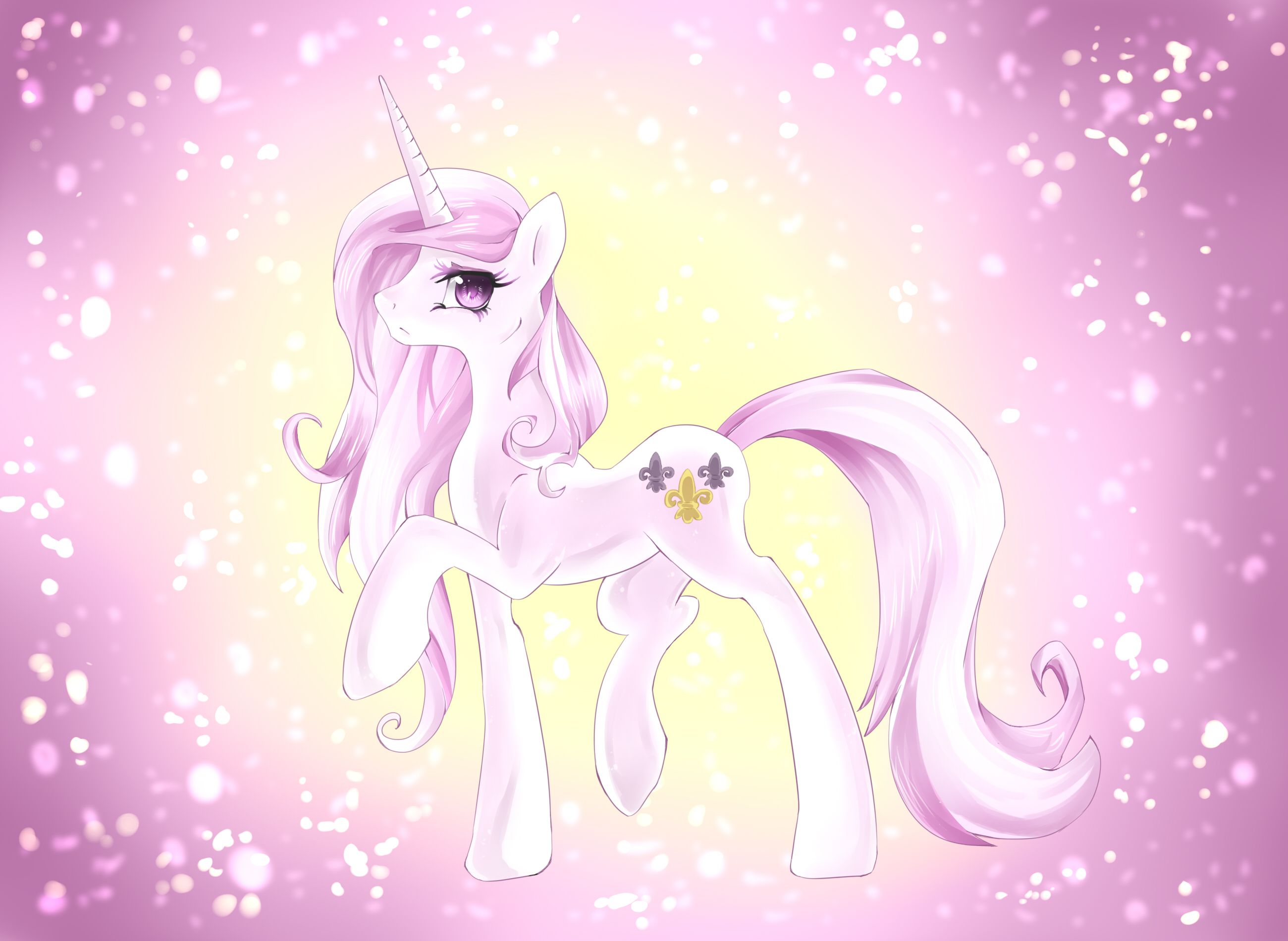 Fleur De Lis My Little Pony By Dreampaw My Little Pony