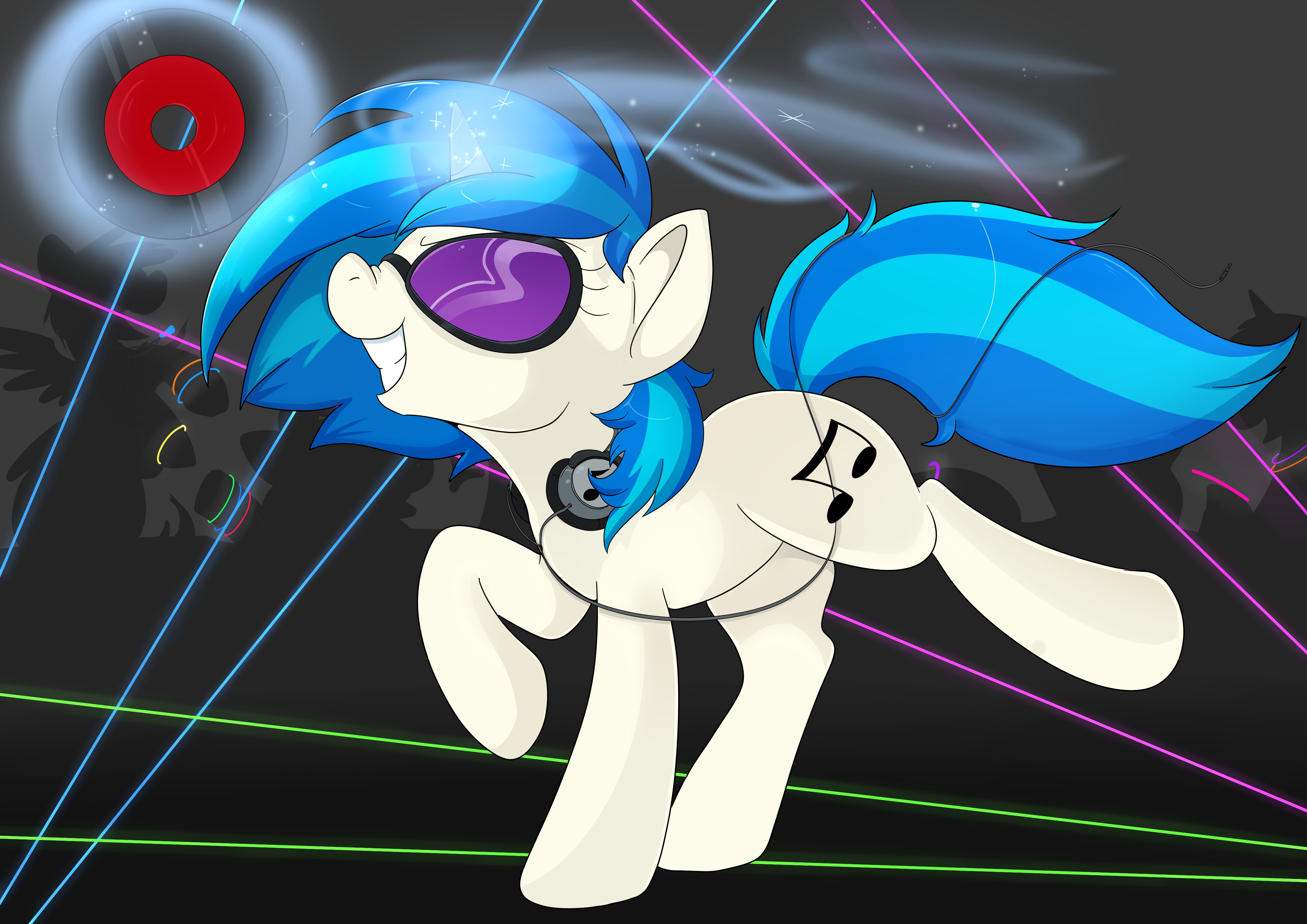 Vinyl Scratch by Lustrous-Dreams