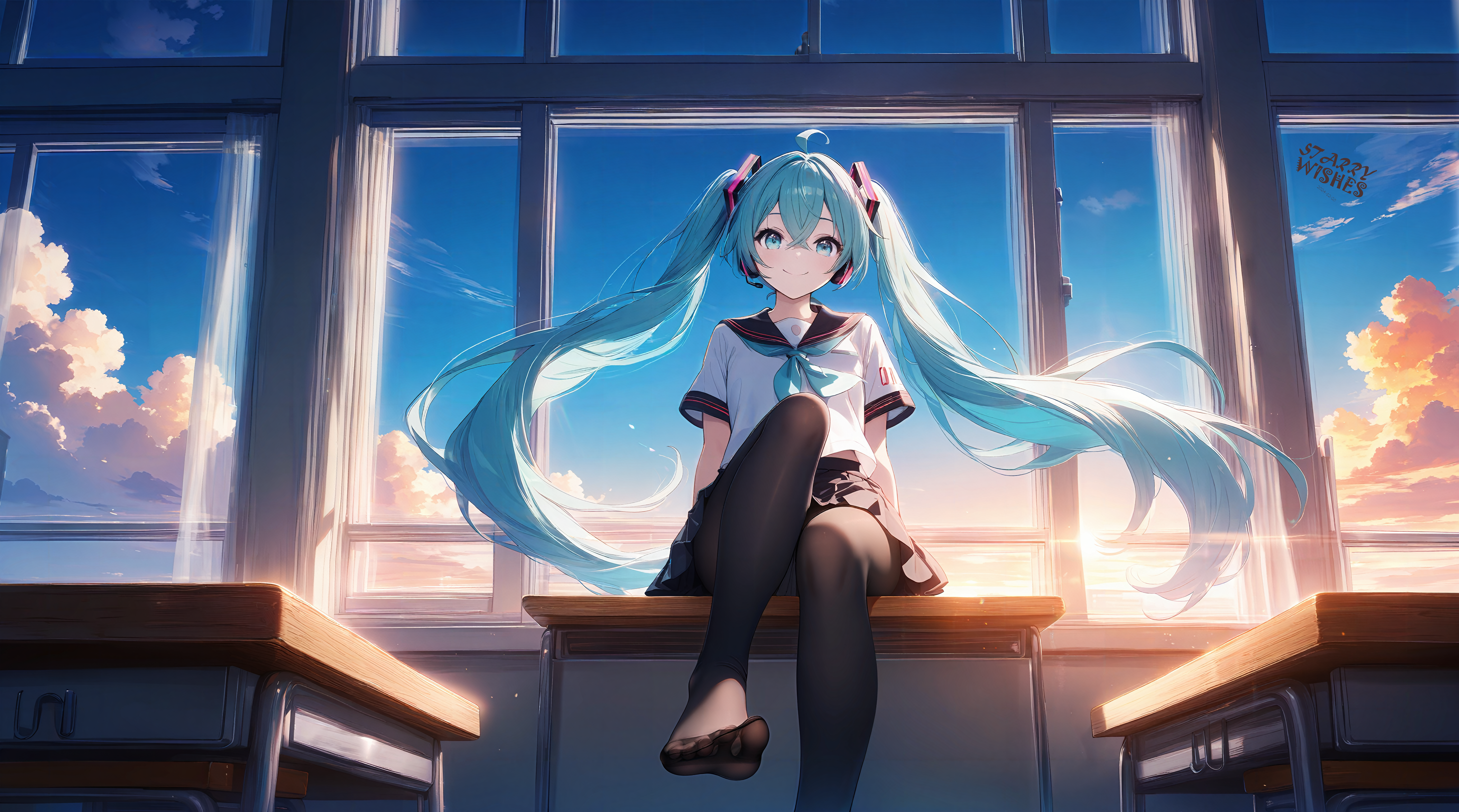 初音ミク by starry wishes