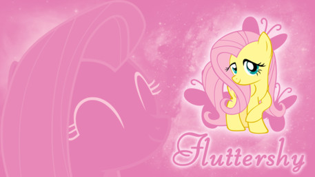 Shyness is Kindness - Fluttershy Wallpaper